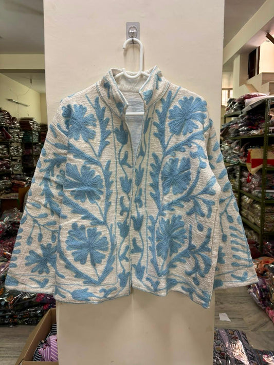 Handcrafted Suzani Embroidered Cotton Jacket – Floral Artisan Open Front Jacket (Copy) (Copy) (Copy) (Copy) (Copy) (Copy) (Copy) (Copy) (Copy) (Copy) (Copy) (Copy) (Copy) (Copy)
