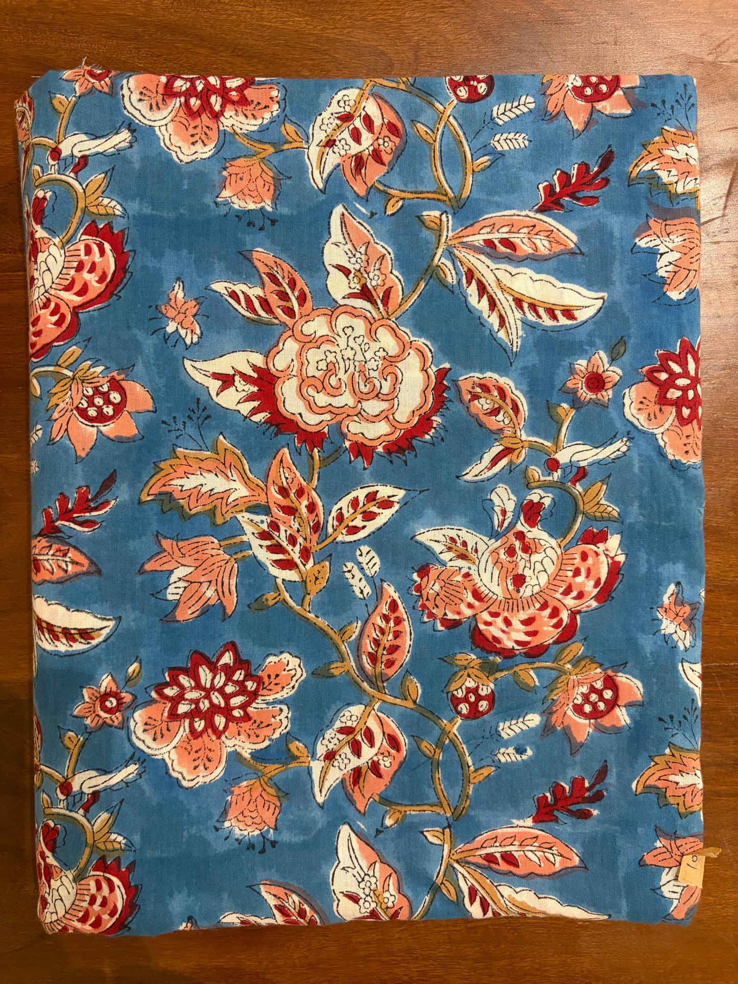 100% Cotton Hand Block Print Fabric 100% Cotton Hand Block Print Floral Vine Fabric | Vintage Botanical Cotton Fabric | Jaipur Printed Cotton Fabric Manufacturer