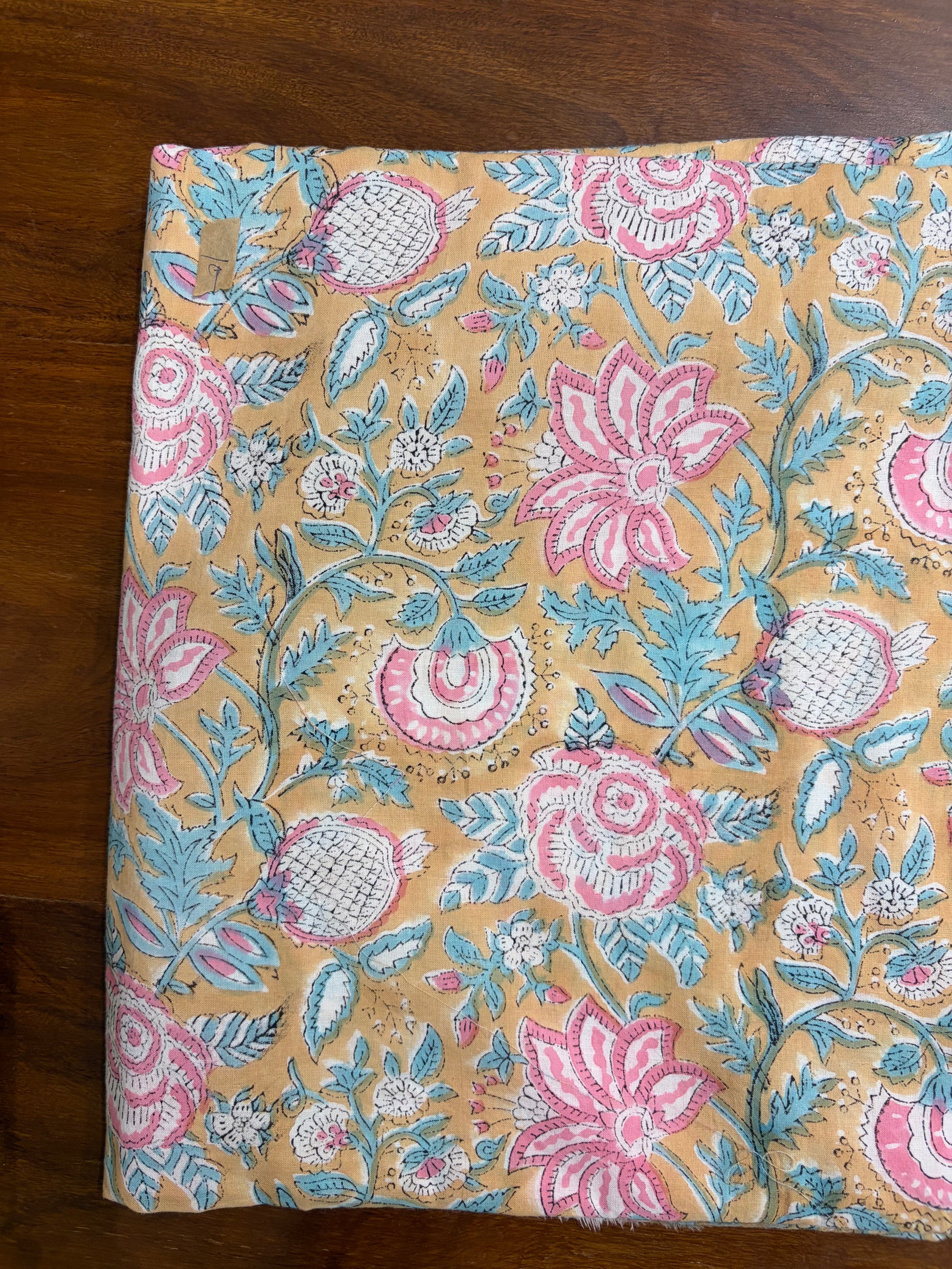 100% Cotton Hand Block Print Fabric 100% Cotton Hand Block Print Flora – Niharo