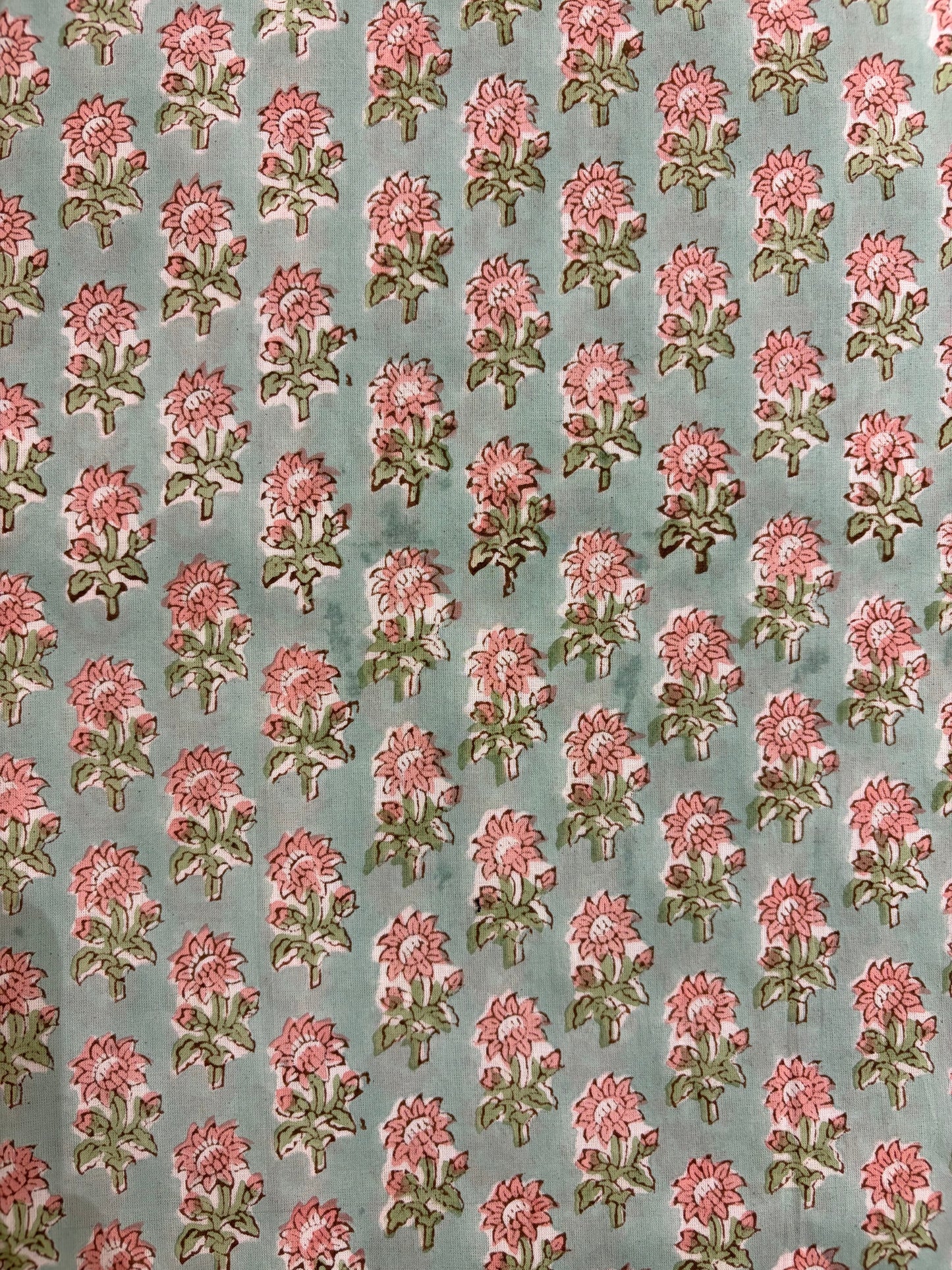 100% Cotton Hand Block Printed Fabric | Tropical Floral & Leaf Print Cotton Fabric | Jaipur Block Print Textile | Wholesale Fabric Manufacturer (Copy)