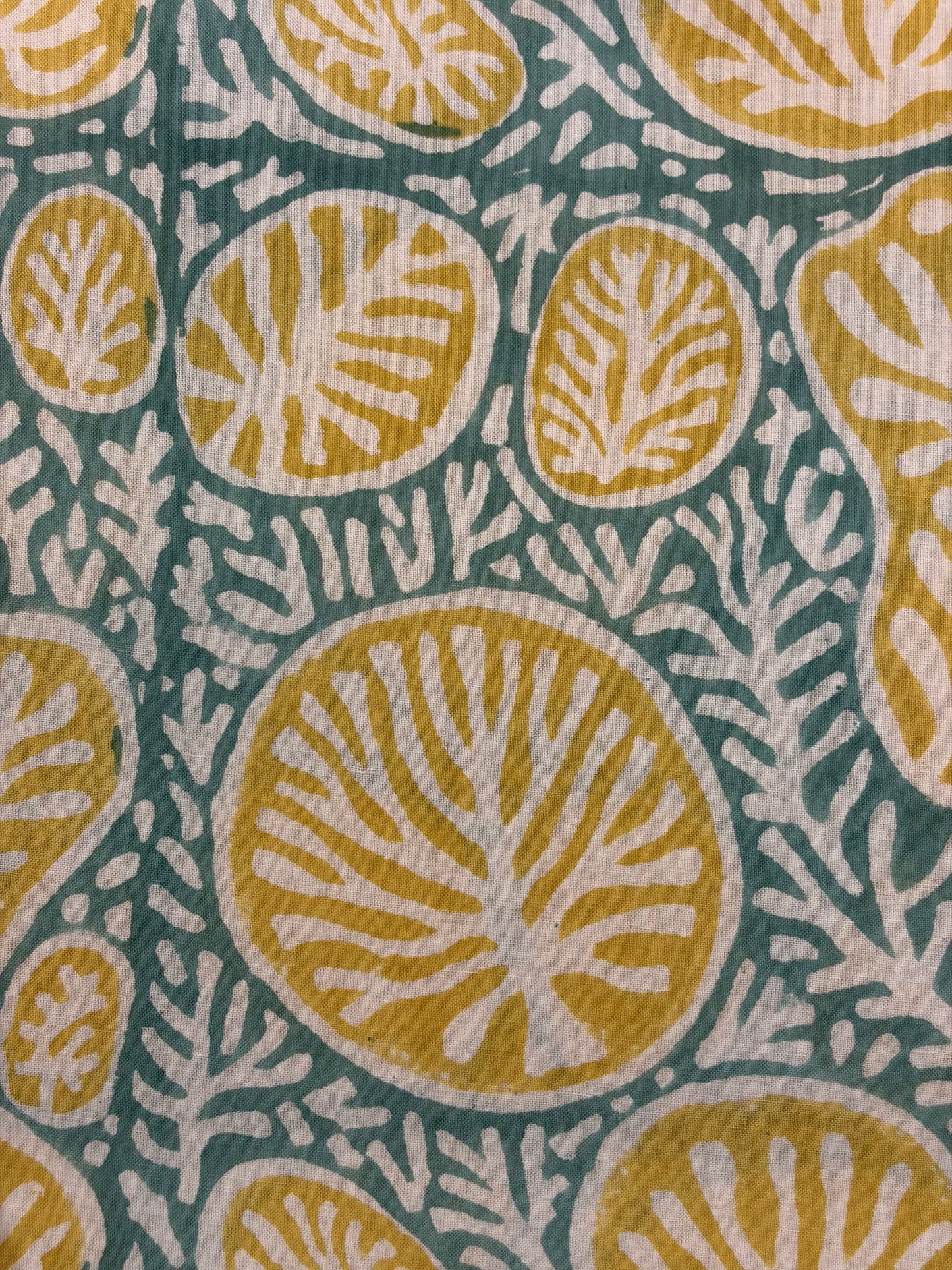 100% Cotton Hand Block Printed Fabric | Tropical Floral & Leaf Print Cotton Fabric | Jaipur Block Print Textile | Wholesale Fabric Manufacturer (Copy)