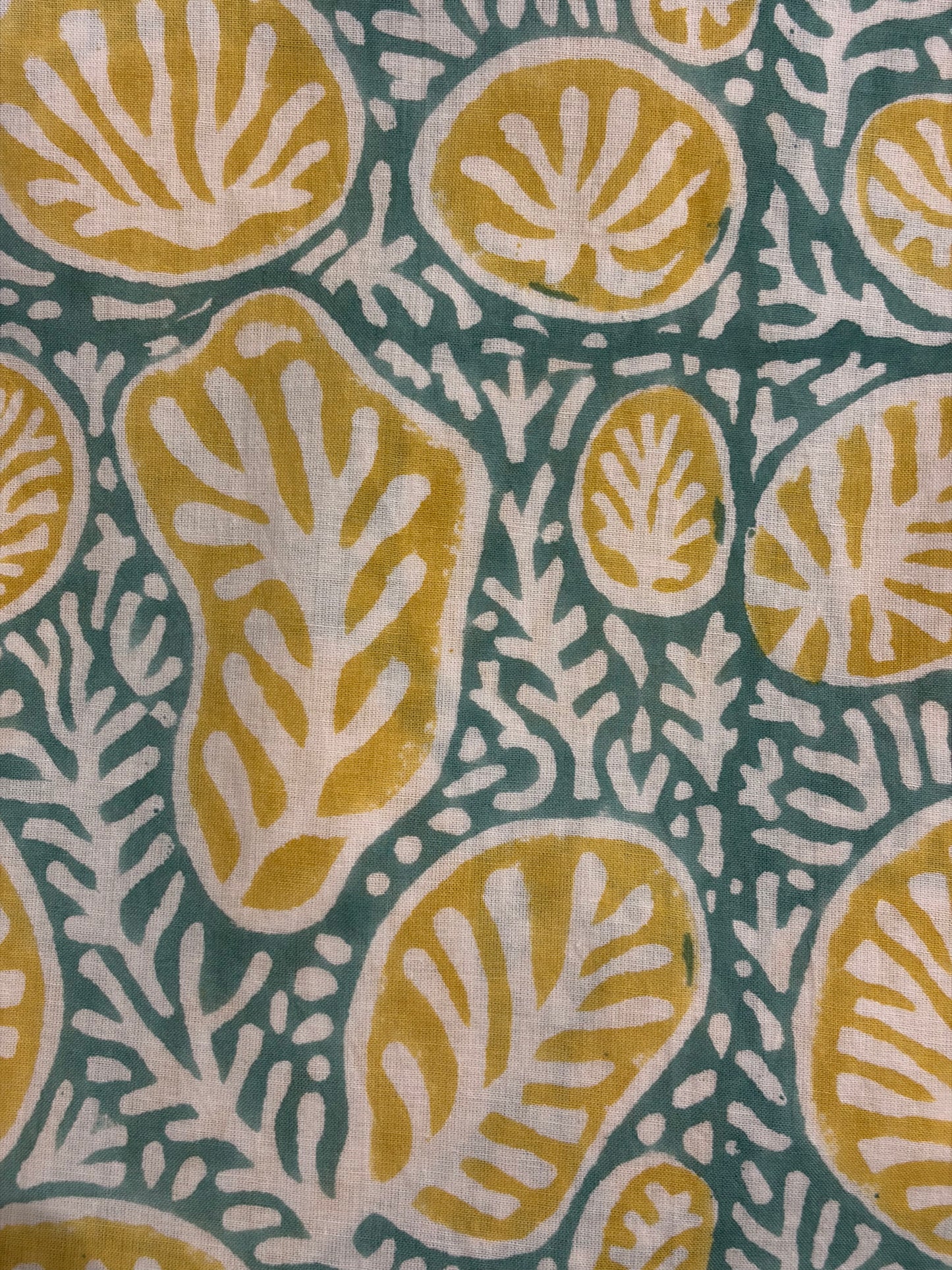 100% Cotton Hand Block Printed Fabric | Tropical Floral & Leaf Print Cotton Fabric | Jaipur Block Print Textile | Wholesale Fabric Manufacturer (Copy)