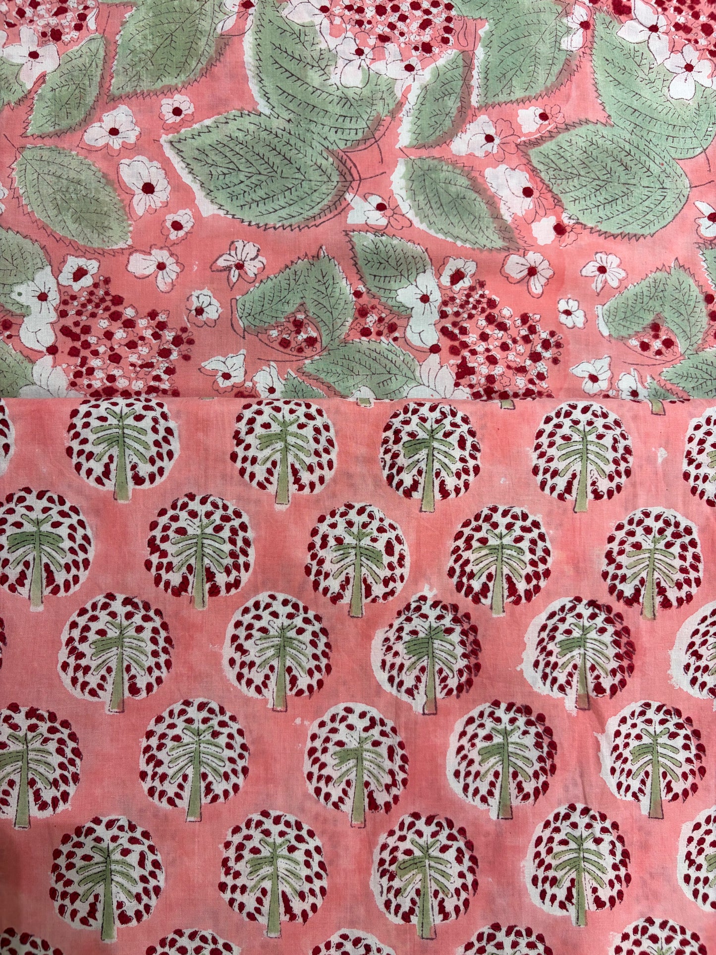 100% Cotton Hand Block Printed Fabric | Floral & Botanical Print with Coordinating Buta | Premium Jaipur Cotton Fabric | OEM & Wholesale Manufacturer Product