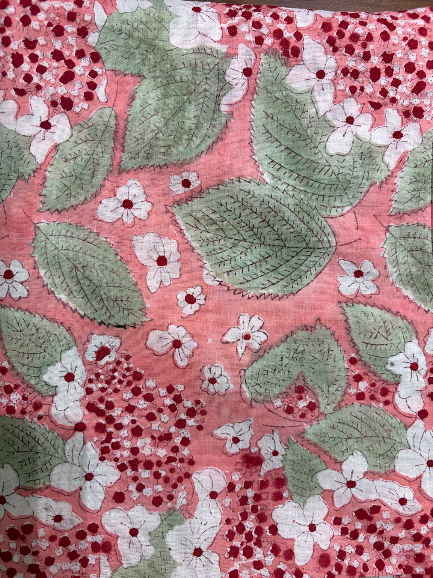 100% Cotton Hand Block Printed Fabric | Floral & Botanical Print with Coordinating Buta | Premium Jaipur Cotton Fabric | OEM & Wholesale Manufacturer Product